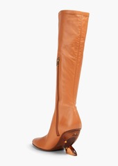 Zimmermann - Leather knee boots - Brown - EU 37