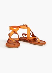 Zimmermann - Leather sandals - Orange - EU 36