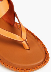 Zimmermann - Leather sandals - Orange - EU 36