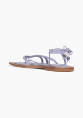 Zimmermann - Leather sandals - Purple - EU 36