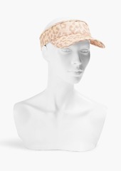 Zimmermann - Leopard-print twill visor - Animal print - ONESIZE