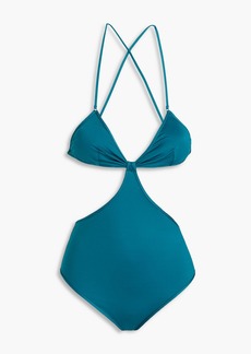 Zimmermann - Cutout swimsuit - Blue - 0
