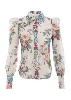 Zimmermann - Matchmaker Floral Linen-Silk Shirt - Print - 2 - Moda Operandi