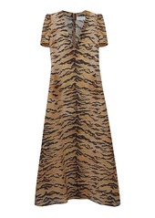 Zimmermann - Matchmaker Silk Maxi Dress - Animal - 0 - Moda Operandi