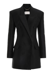 Zimmermann - Matchmaker Wool-Silk Tuxedo Dress - Black - 1 - Moda Operandi