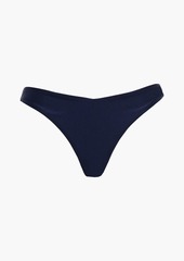 Zimmermann - Mid-rise bikini briefs - Blue - 0