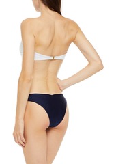 Zimmermann - Mid-rise bikini briefs - Blue - 0