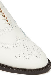 Zimmermann - Perforated leather brogues - White - EU 41