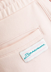 Zimmermann - Cotton-blend terry shorts - Pink - 00