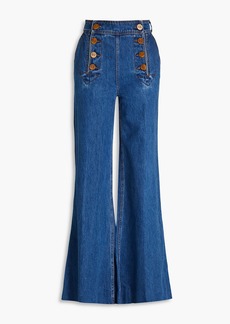 Zimmermann - High-rise flared jeans - Blue - 0