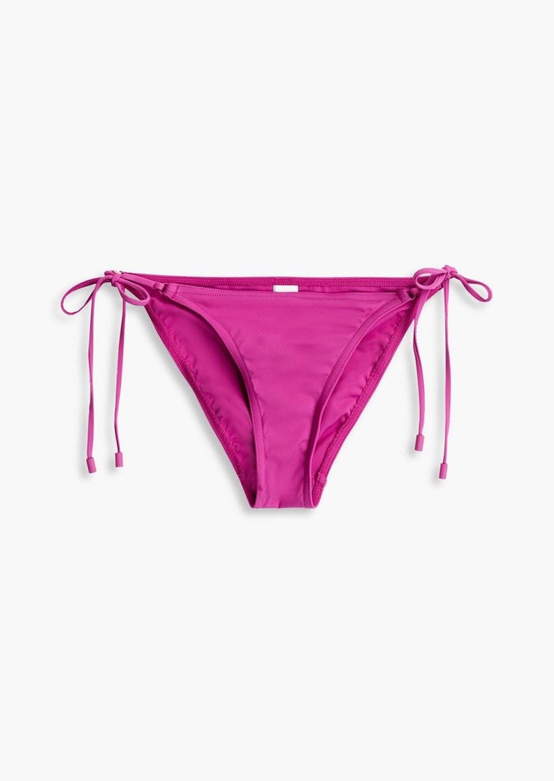 Zimmermann - Separates Sculpt mid-rise bikini briefs - Purple - 0