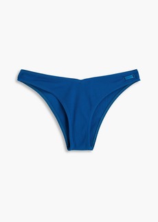 Zimmermann - Separates Sculpt ribbed low-rise bikini briefs - Blue - 0