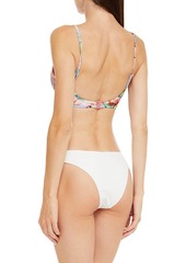 Zimmermann - Stretch-jacquard low-rise bikini briefs - White - 2