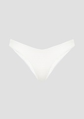 Zimmermann - Stretch-jacquard low-rise bikini briefs - White - 2