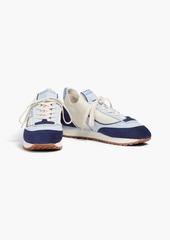 Zimmermann - Suede and stretch-knit sneakers - Blue - EU 41