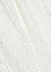 Zimmermann - Super Eight belted guipure lace halterneck jumpsuit - White - 0