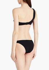 Zimmermann - One-shoulder embellished bikini - Black - 0