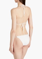 Zimmermann - Triangle bikini top - White - 0