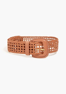 Zimmermann - Woven leather belt - Brown - S/M