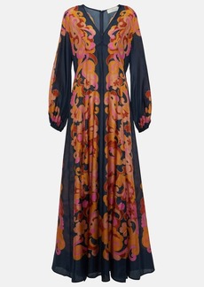 Zimmermann Acadian printed silk maxi dress