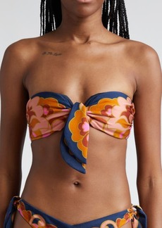 Zimmermann Acadian Scarf Tie Bikini Top