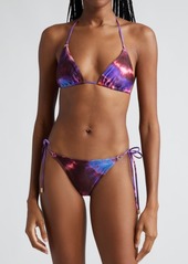 Zimmermann Acadian Tie Dye Two-Piece Swimsuit