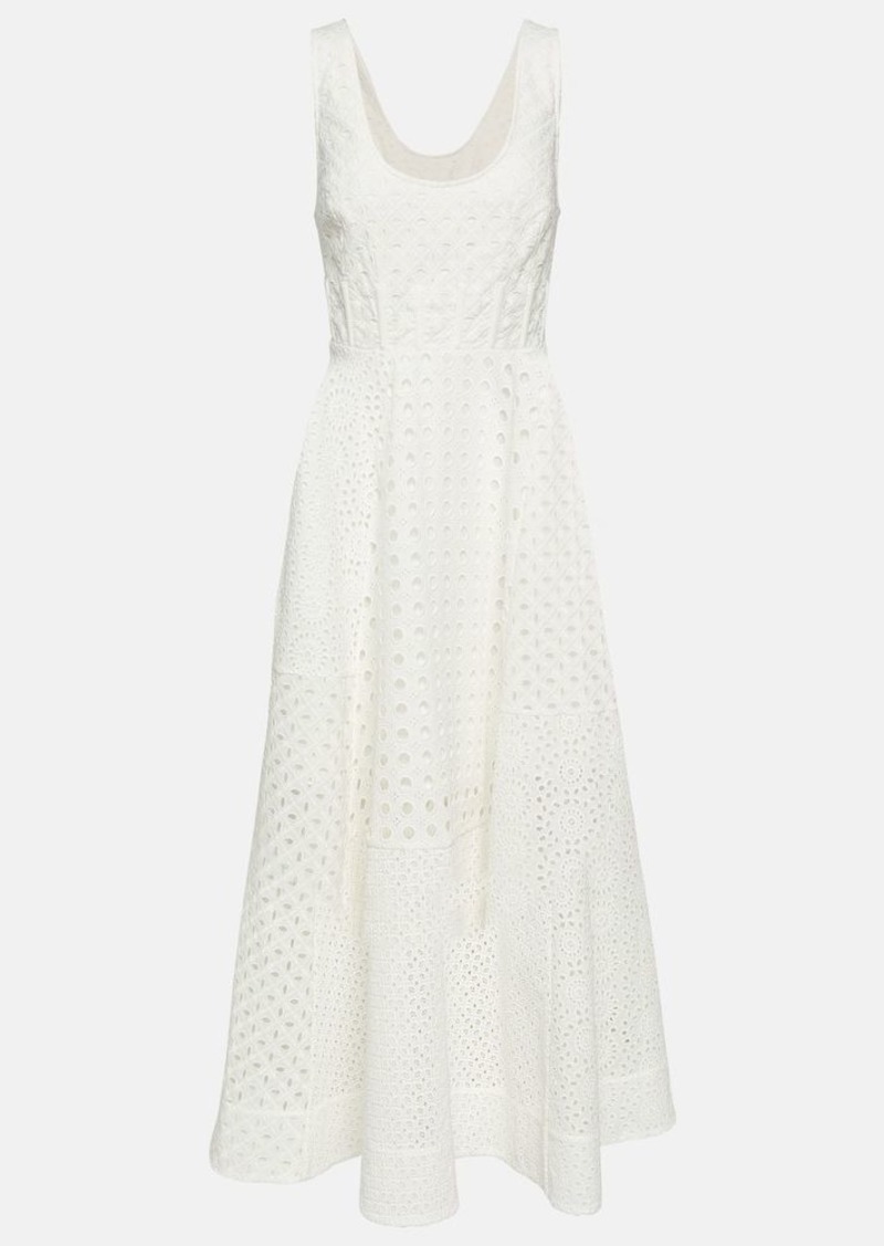 Zimmermann Anglaise cotton midi dress