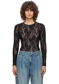 ZIMMERMANN Black Lace Bodysuit