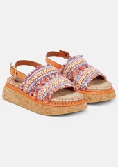 Zimmermann Braided Flatform sandals