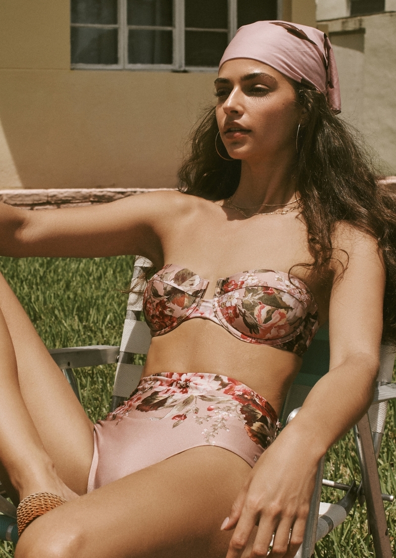 Zimmermann Zimmermann Cassia High Waisted Bikini Bottoms | Swimwear