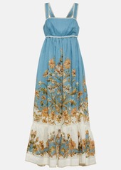 Zimmermann Chintz floral cutout midi dress