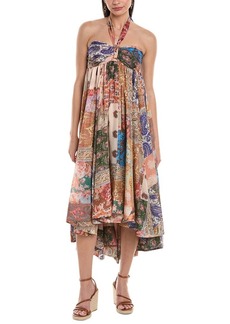 Zimmermann Devi Halter Silk Maxi Dress