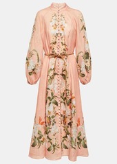 Zimmermann Lexi floral linen maxi dress