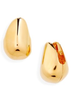 Zimmermann Luminosity Medium Pebble Huggie Earrings