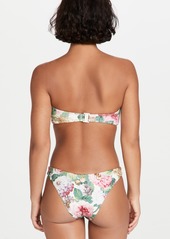 Zimmermann Mae Buckle Bandeau Bikini Set