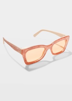 Zimmermann Prima Acetate & Metal Cat-Eye Sunglasses