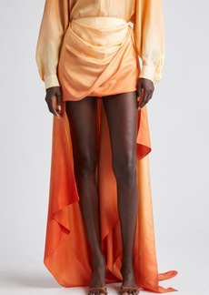 Zimmermann Tranquility Silk Scarf Miniskirt