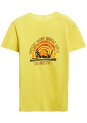 Zimmermann Woman Goldie Printed Cotton-jersey T-shirt Yellow