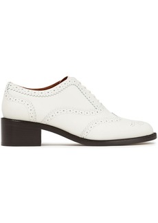 Zimmermann - Perforated leather brogues - White - EU 41