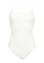 Zimmermann - Swiss-dot swimsuit - White - 0