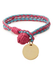 Zimmermann - Braided leather bracelet - Pink - OneSize