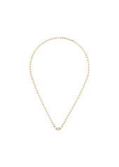 Zoë Chicco 14kt yellow gold medium square link diamond necklace