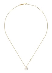 Zoë Chicco 14kt yellow gold pearl and diamond necklace
