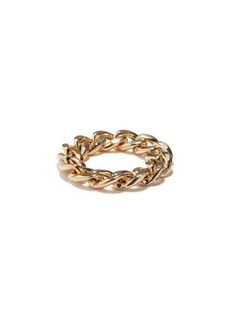 Zoë Chicco - 14kt Gold Large Curb-chain Ring - Womens - Yellow Gold