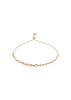 Zoë Chicco - Bolo Multi-diamond & 14kt Gold Chain Bracelet - Womens - Gold