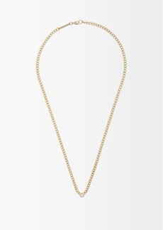 Zoë Chicco - Diamond & 14kt Gold Curb-chain Necklace - Womens - Gold