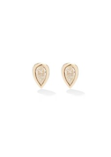 Zoë Chicco - Diamond & 14kt Gold Stud Earrings - Womens - Gold