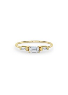 Zoë Chicco Baguette Diamond Ring