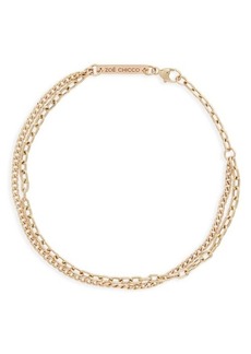 Zoë Chicco Double Chain Bracelet