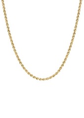 Zoë Chicco Heavy Metal Chain Necklace in 14K Yellow Gold at Nordstrom